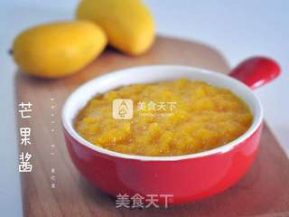 香浓芒果酱的做法步骤:7