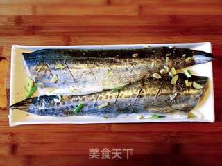 香烤马鲛鱼的做法步骤:4
