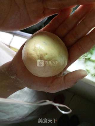 黄金窝窝头“香蕉山楂窝窝头”的做法步骤:3