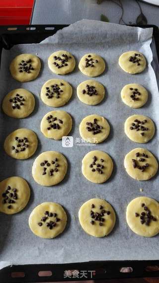 美式巧克力小酥饼的做法步骤:10