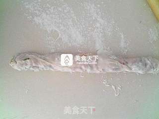 【香葱火腿油饼】的做法步骤：5