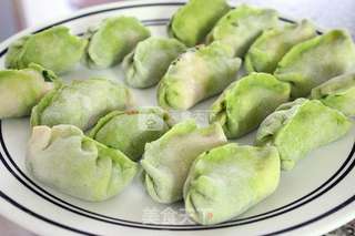 菠菜韭菜饺的做法步骤:10