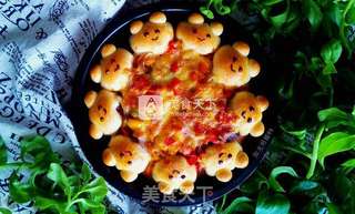 小熊牛肉披萨(7寸)的做法步骤:19