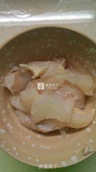 鱼肉酿青椒的做法步骤：5