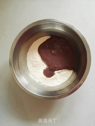 #信任之美#红豆沙牛奶软饼的做法步骤:6