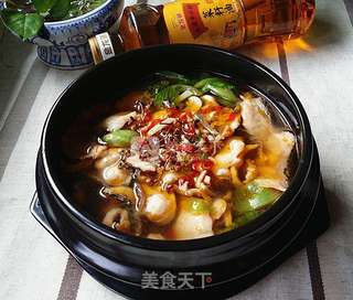 水煮乌鱼片的做法步骤:16