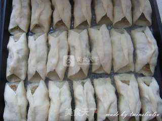 猪肉豆角锅贴的做法步骤:14