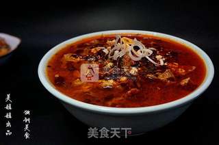 麻辣水煮牛肉的做法步骤:24