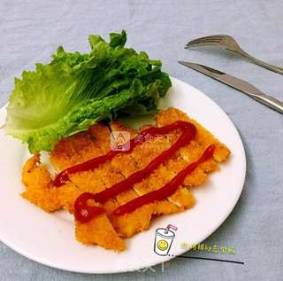 香酥炸鸡排的做法步骤:9