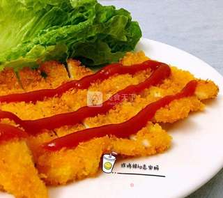 香酥炸鸡排的做法步骤:10