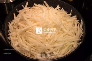 鲜辣冬阴功萝卜糕的做法步骤:6