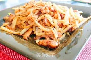 麻辣土豆鸡丝的做法步骤:13