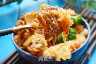 泡菜肥牛饭的做法步骤:12