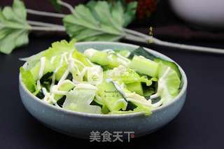 青瓜沙拉的做法步骤:5