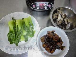 腊肉煲仔饭的做法步骤:4