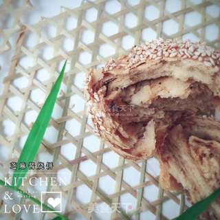 芝麻酱烧饼的做法步骤:15