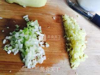 秘制茭白肉片的做法步骤:6