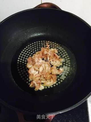 秘制茭白肉片的做法步骤:7