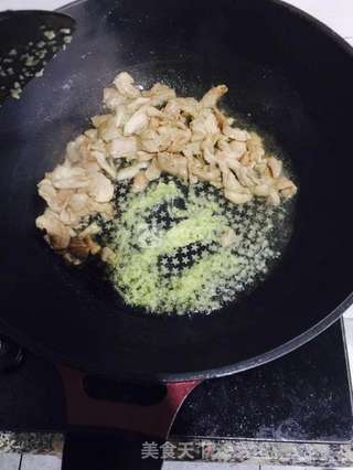 秘制茭白肉片的做法步骤:8