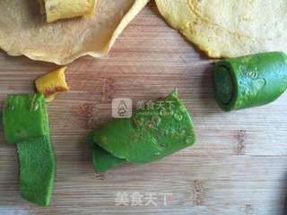 双色蛋饼的做法步骤:6