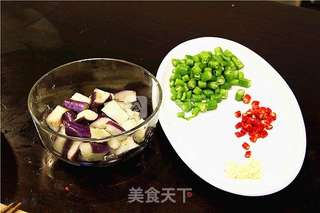 素小炒肉茄子丁素心居静不吸油的做法的做法步骤:9