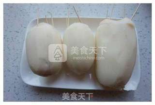 焦糖糯米藕的做法步骤:4