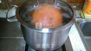 酒酿南瓜的做法步骤:5