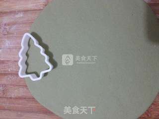 圣诞树小馒头的做法步骤:7