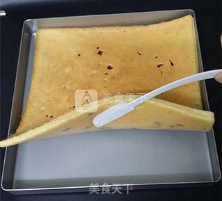 蔓越莓肉松夹心蛋糕的做法步骤:15