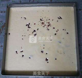 蔓越莓肉松夹心蛋糕的做法步骤:11
