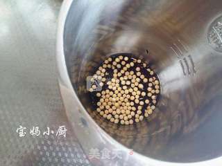 黑米浓豆浆的做法步骤:2