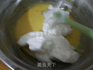 8寸戚风蛋糕的做法步骤:10