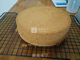 8寸戚风蛋糕的做法步骤:15