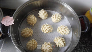 简易造型刺猬小馒头的做法步骤:7