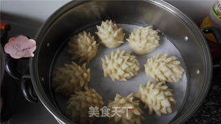 简易造型刺猬小馒头的做法步骤:8