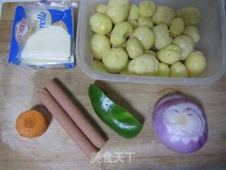 #信任之美#焗土豆泥的做法步骤：1