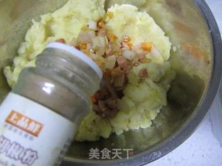 #信任之美#焗土豆泥的做法步骤:9