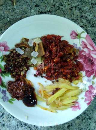 冷吃麻辣牛肉的做法步骤：3