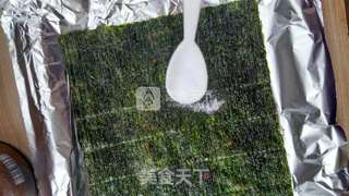 香酥孜然海苔的做法步骤:5