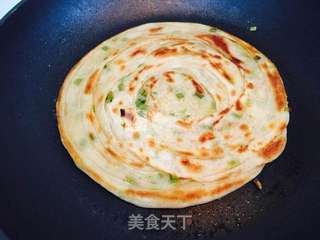 葱花饼的做法步骤:14