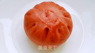 百变面食之红丝绒包子的做法步骤:20
