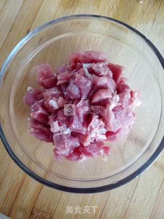 香菇肉酱面的做法步骤:2