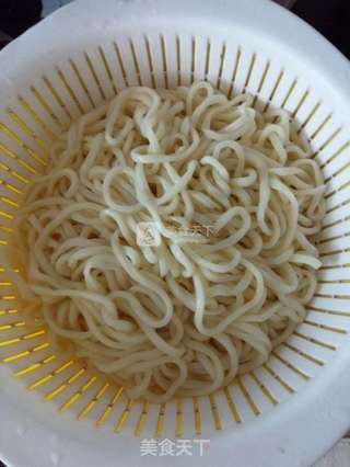 香菇肉酱面的做法步骤:13
