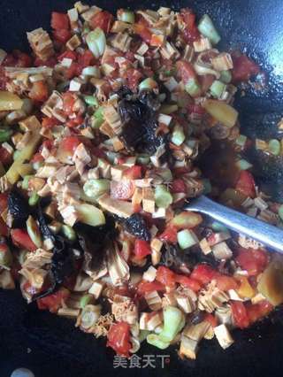 烩麻食的做法步骤:5
