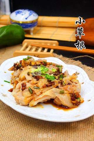 凉拌葱油鸡的做法步骤:12