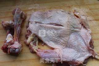 凉拌葱油鸡的做法步骤:2