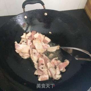 盐煎肉的做法步骤:3