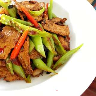 盐煎肉的做法步骤:6
