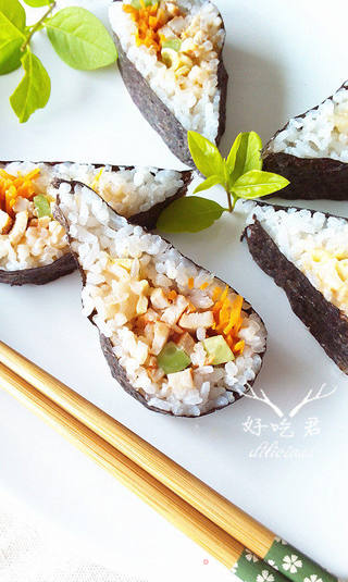 千岛鸡肉寿司的做法步骤:14