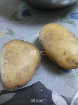 土豆泥的做法步骤：1